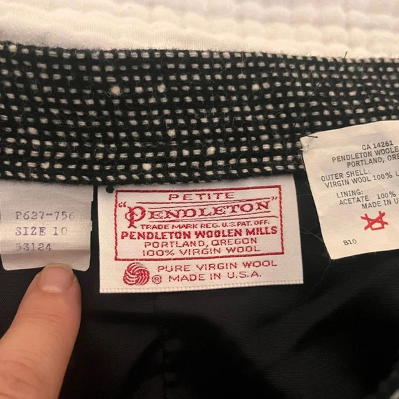 Vintage Pendleton Wool Skirt Suit - Picture 9 of 12